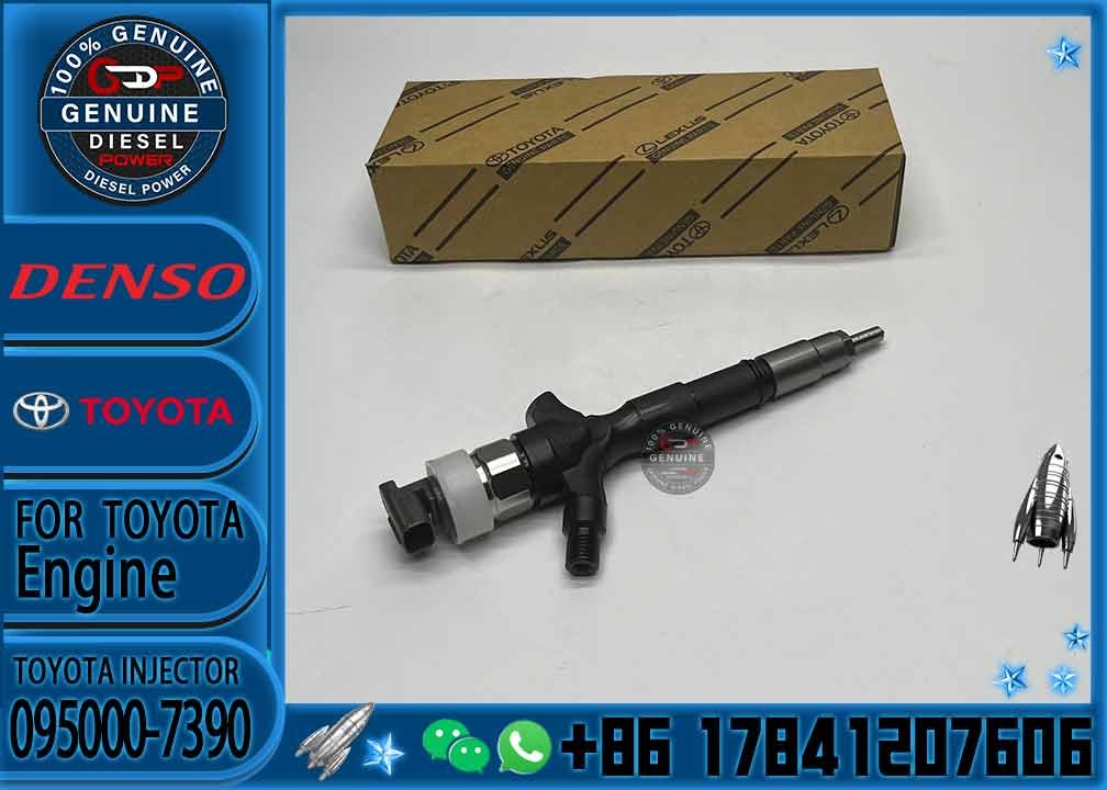 Common Rail Injector diesel fuel injector 095000-7390 23670-39235 095000-8740 23670-09360 For Toyota Hilux 1KD 2KD-FTV