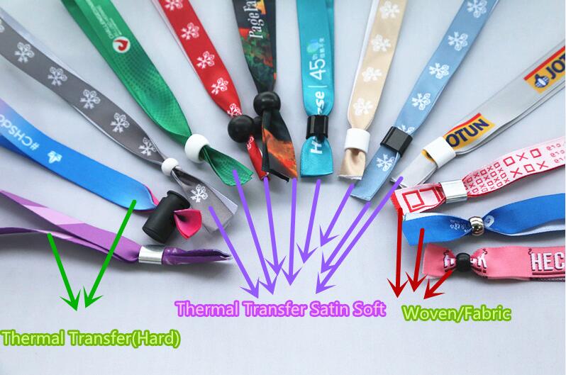 Music Festival Fabric Woven NFC Tag NFC Wristband
