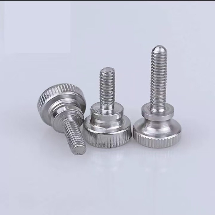 NXF ASTM A790M A479 Duplex Stainless Steel S32205 UNS S31803 S32205 DIN 1.4462 M2-M10 Round Head Knurled Thumb Screw