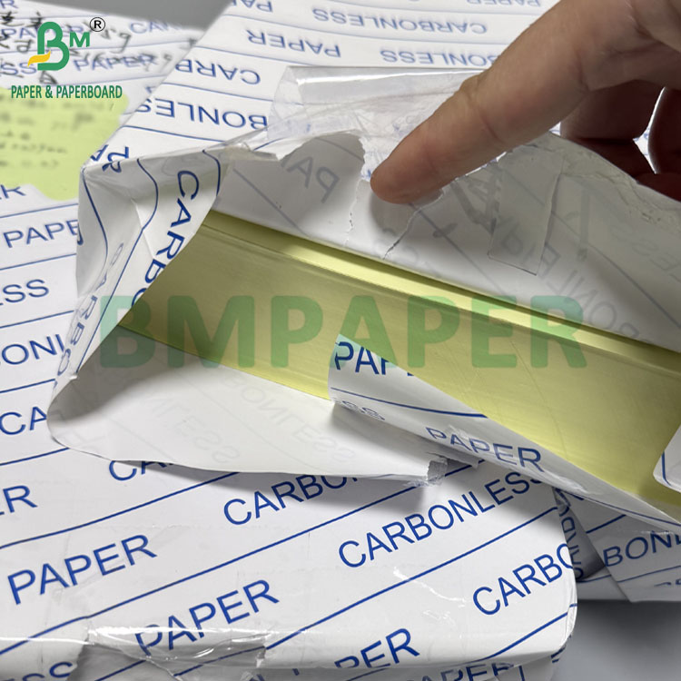 60gsm 70gsm Carbonless Paper A4 NCR Paper Invoice Reciept Sheets Multi Color 