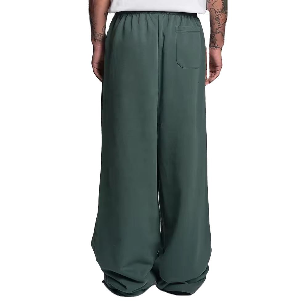 Customized Labels Custom Printed Mens Heavyweight French Terry Cotton Streetwear Pants