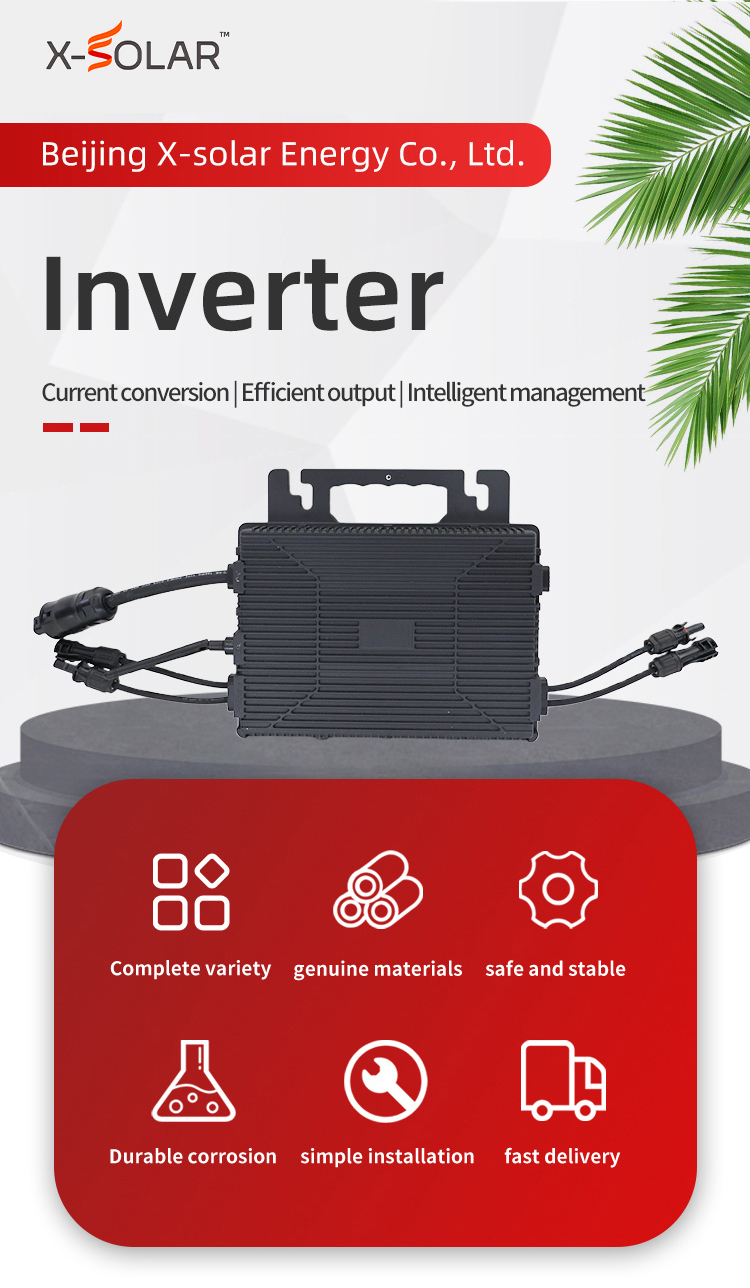 2kw-50kw Home Use Solar Micro Inverter Equipped with 4 MPPT