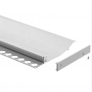 Buy cheap Frameless LED Floor Channel Aluminium Alloy Surface Mounted For Skirting Board Light product
