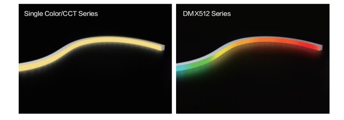 Custom Top Bend LED Neon Strip UV Resistant Flexible LED Neon Light IP65 / IP67