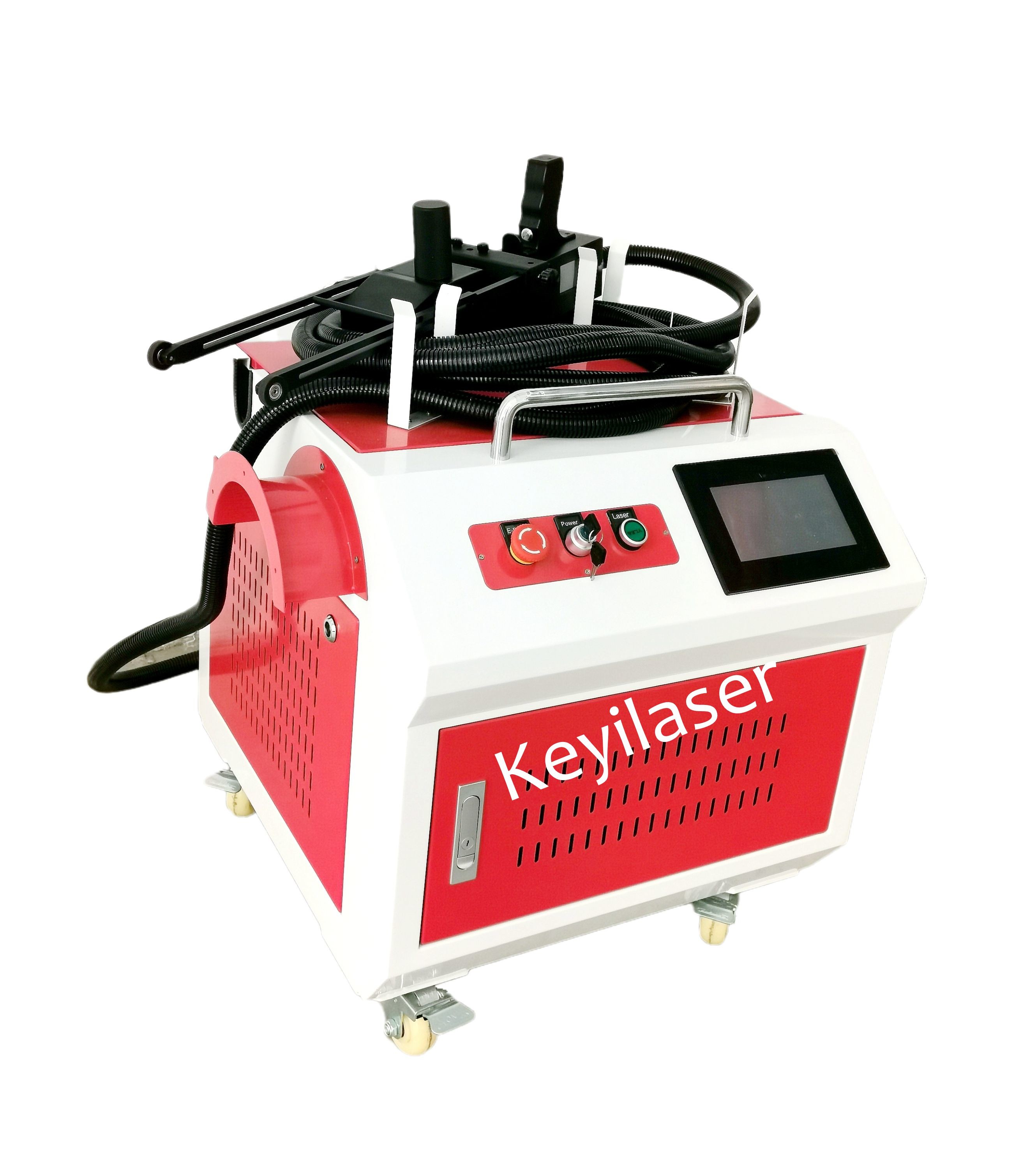 100W 200W 300W 500W Fiber Laser Cleaner FDA With Portable Laser Cleaning Gun