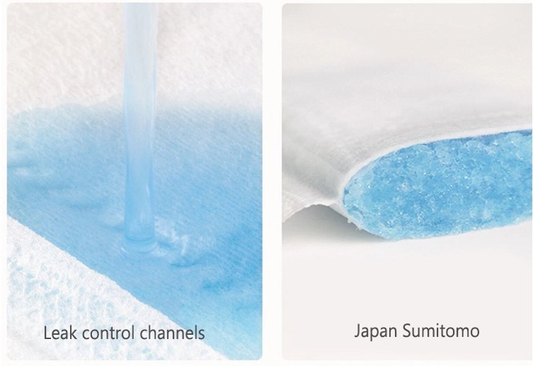 Breathable PE Back Sheet 245mm Lady Sanitary Pads