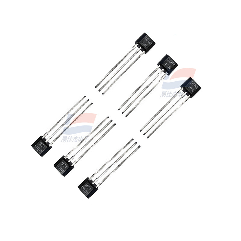 SS446A Hall Onboard Hall Effect Magnetic Sensor Bipolar Digital Through Hole Style