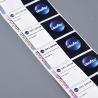 Buy cheap Security Packaging Hologram Sticker Package Holographic Tamper Evident Labels from wholesalers
