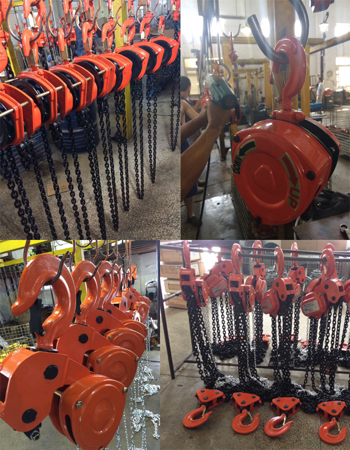 Steel Material Harga Chain Block 5 Ton , Light Duty Hand Chain Block