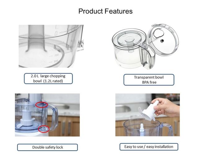 CB GS CE ROHS Certified FP401 Food processor from Kavbao