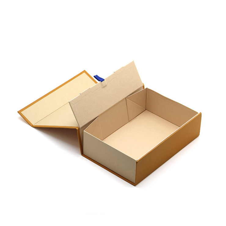 Apparel Collapsible 2mm paperboard Rigid Gift Boxes Custom Printed