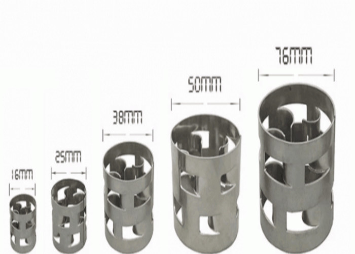 High Efficiency Metal Random Packing Large Surface Area Low Pressure Drop Corrosion Resistant