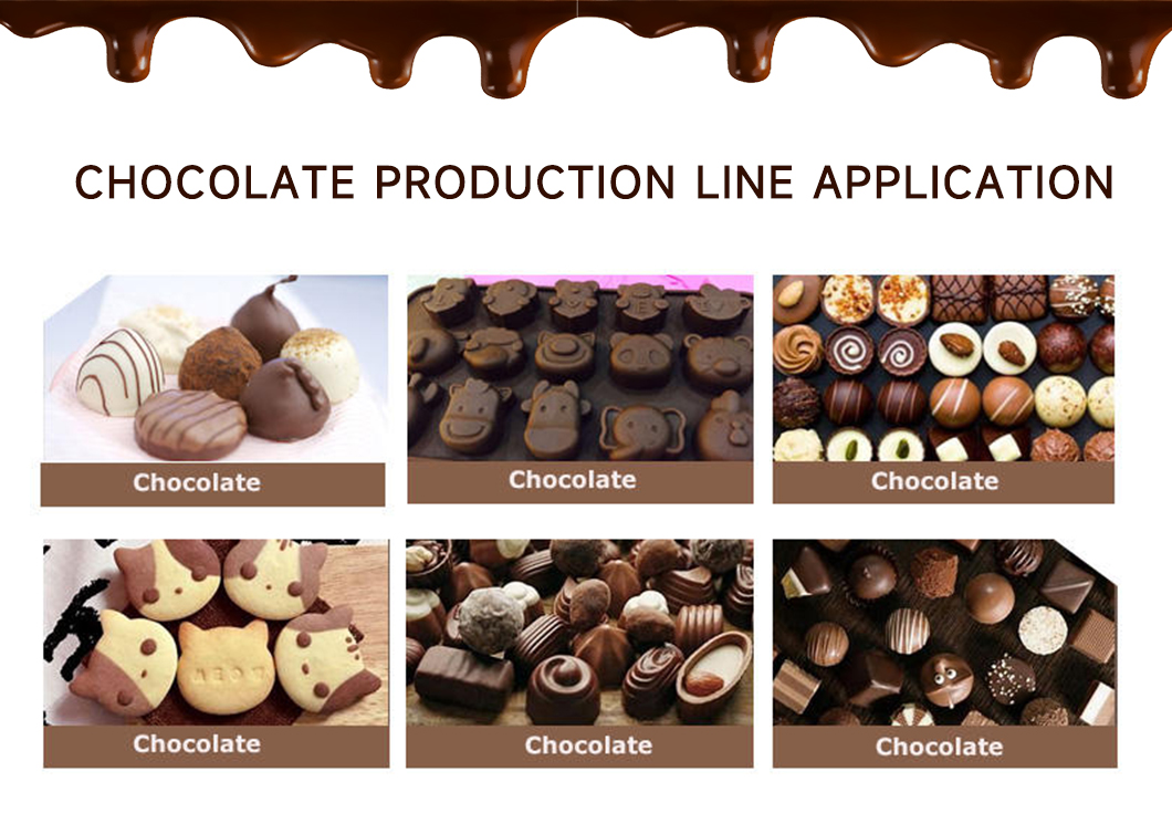 Oatmeal Raffaello Chocolate Production Line Chocolate Making Equipment