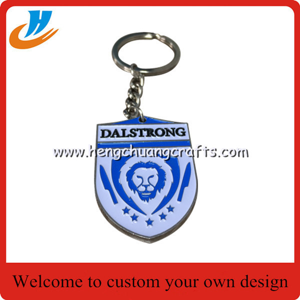 Custom Enamel metal keychain,animal key chains/promotion gifts with key ring