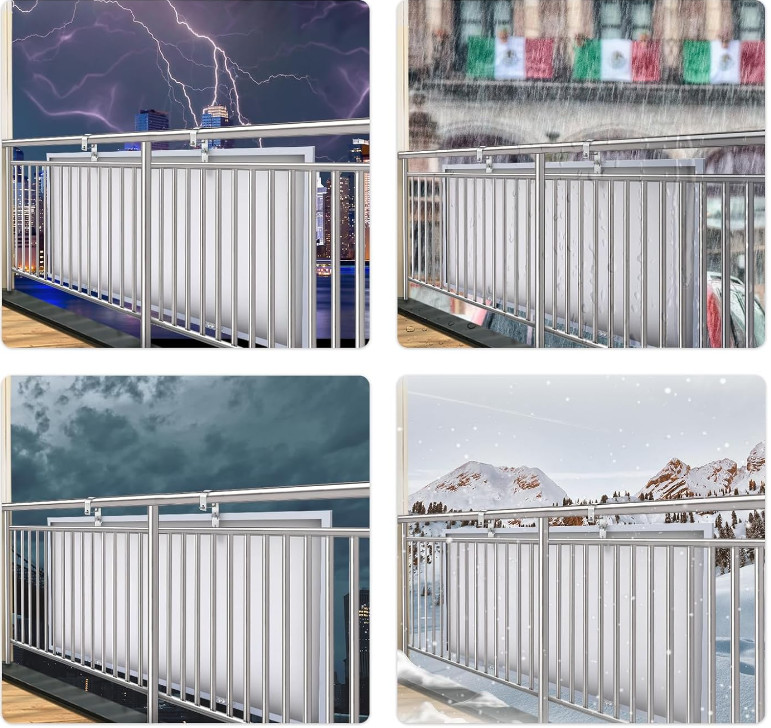 600w Gird Balcony Solar Panels System Monocrystalline Silicon