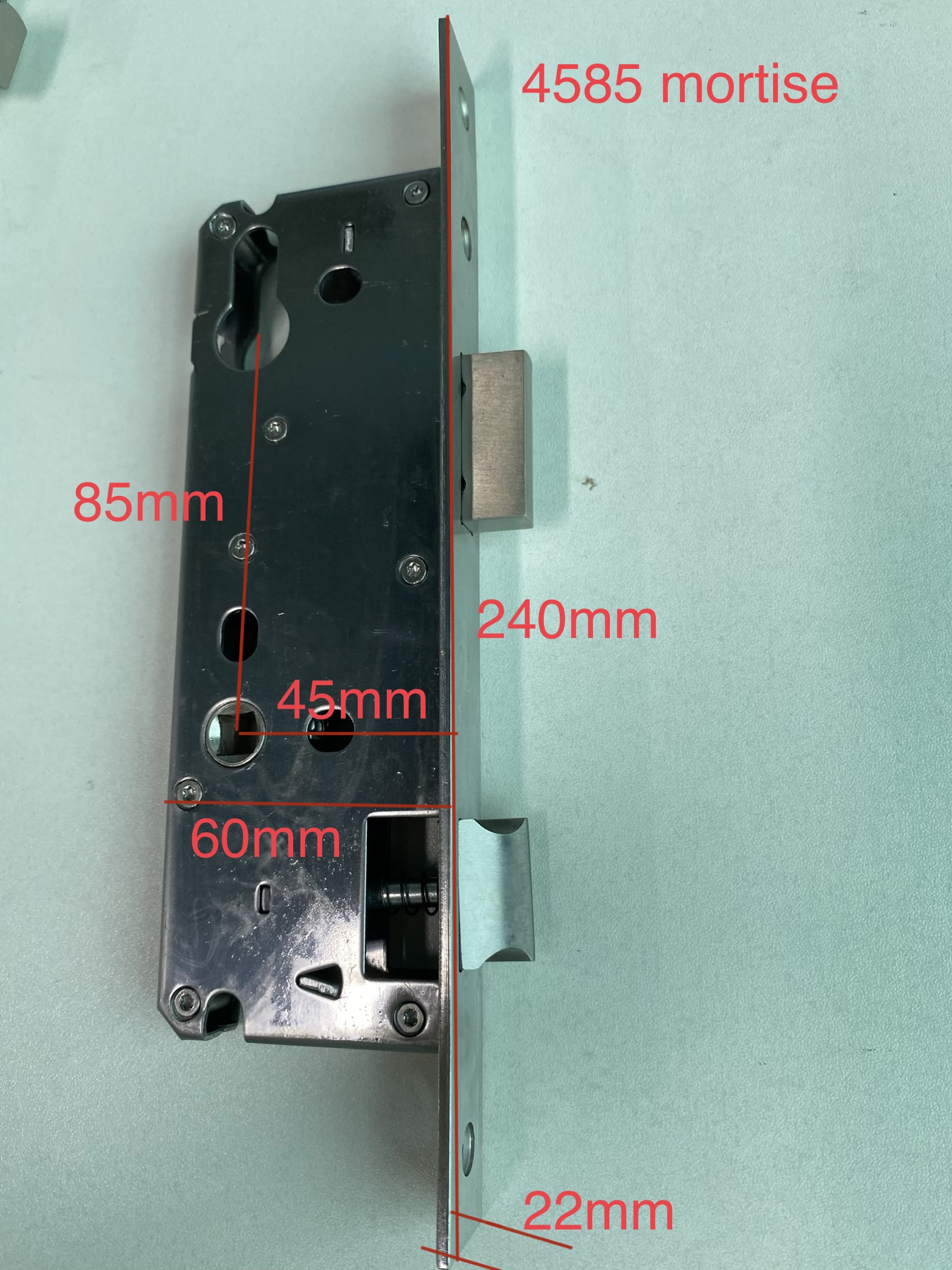 CE ROHS Door Lock Body Stainless Steel Mortise Lock Case