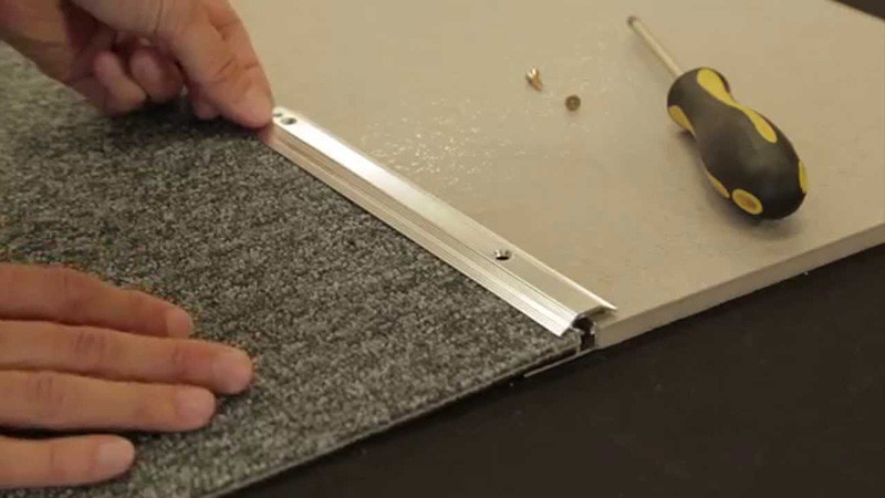 Hotel Carpet Decoration Aluminum Carpet Trim Floor Carpet Transition Strips