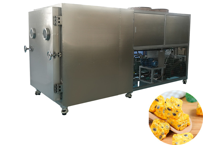 Industrial 100kg/Batch Food Vacuum Freeze Dryer With Bitzer Compressor
