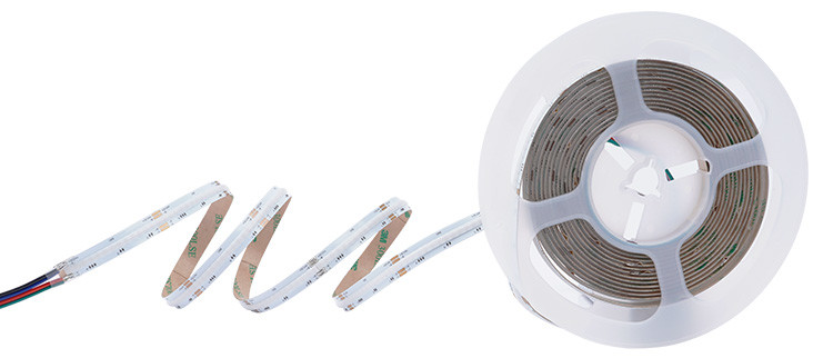 5M RGB LED Strip COB No Dots Color Changing Cuttable 10MM 24V Waterproof IP65 IP67 IP68