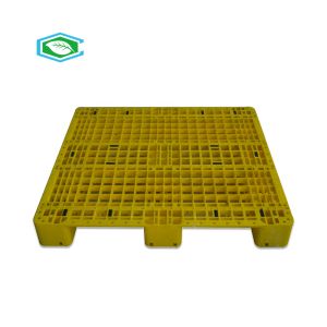 Buy cheap 4 Way Rackable Plastic Pallets , Disposable Plastic Drum Pallets Heavy Load Capacity product