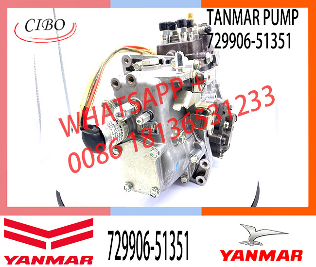 Neutral Diesel Engine For YANMAR X5 Fuel Injection Pump 729906-51351