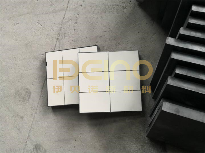 Wear Resistant ZTA Ceramics Wear Plate Directly Pasted into Steel Plate