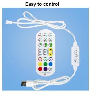 RGB Color Changing LED Ambient Corner Light for Decorative Floor Lighting 35*35