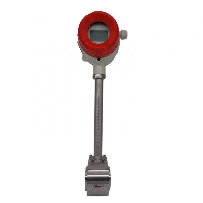 Electromagnet Wafer Type Clamp Vortex Flow Meter 2