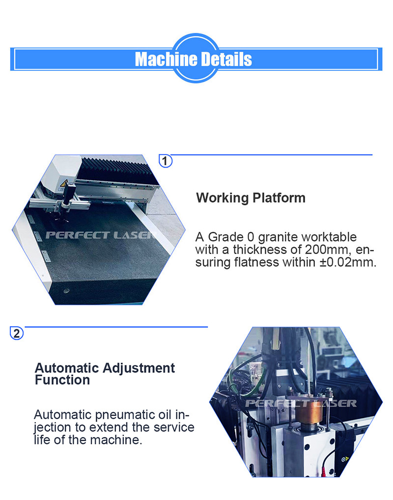 Perfect Laser - 600 * 600mm Industrial CNC CCD Automatic Multi Shape Mirror OLED Ultra-thin Glass Cutting Cutter Machine