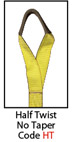 Customized Logo Harga Webbing Sling , Hoist Lifting Straps Acid Resistance