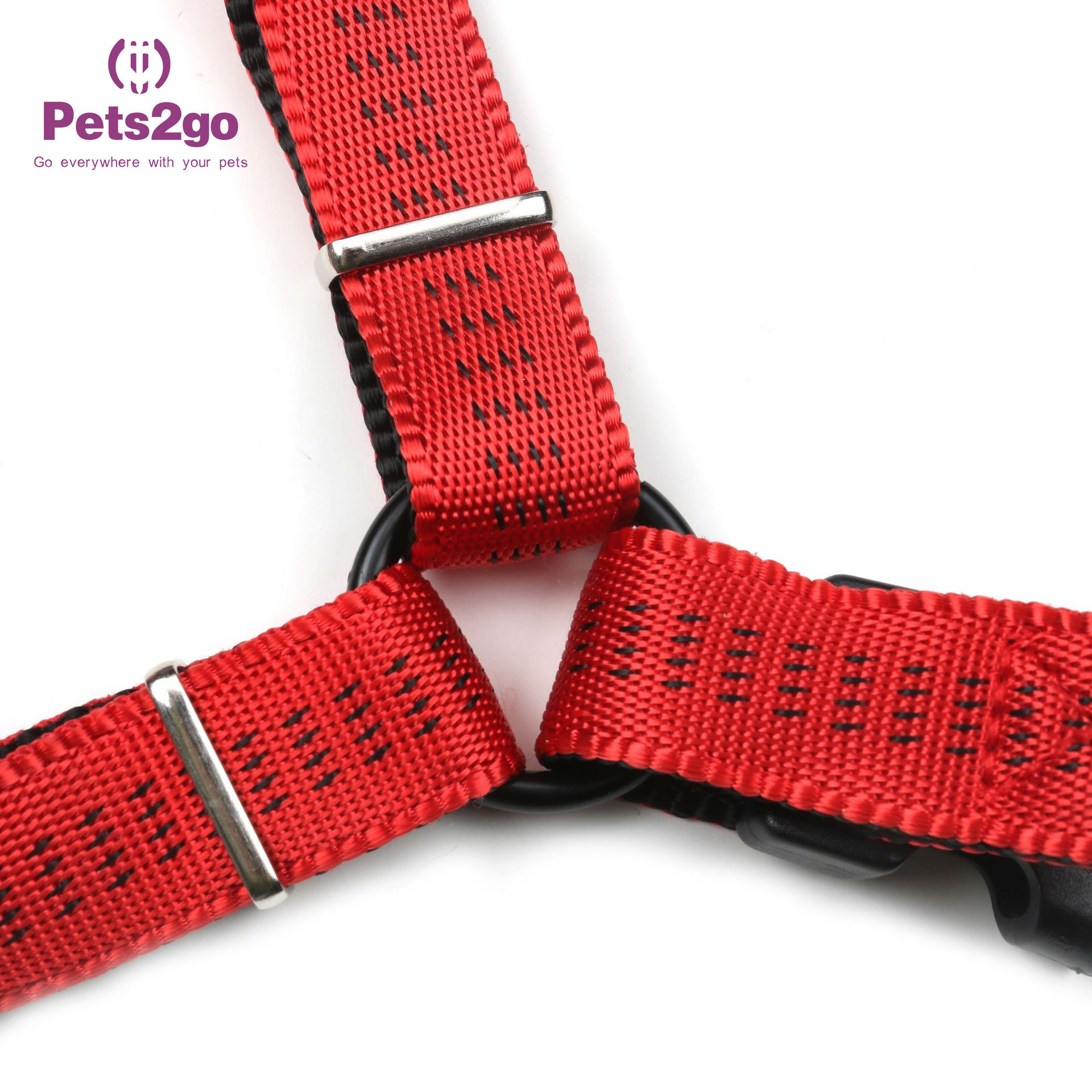 L Size Heavyduty Nylon Reflective Belt Rope Dog Leash