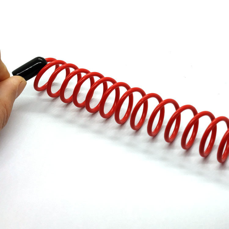 Coil Lanyard Spring Steel Wire Rope For Fall Protection Tool