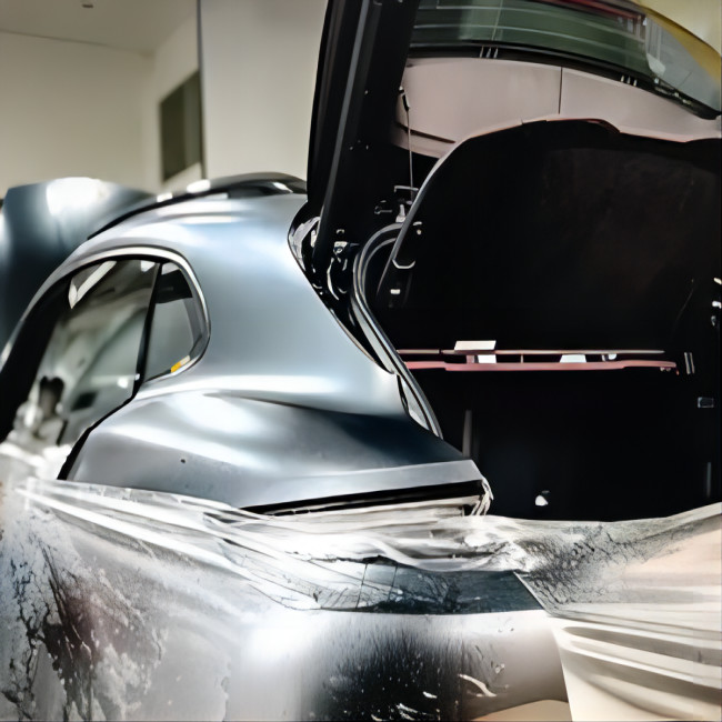 Anti Yellow Easy Install TPU PPF Car Paint Protection Film 42N Tear Strength 150μM