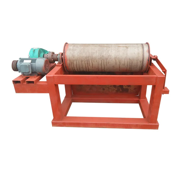 Full Auto Wet Magnetic Separator Conveyor Induced Roll Magnetic Separator