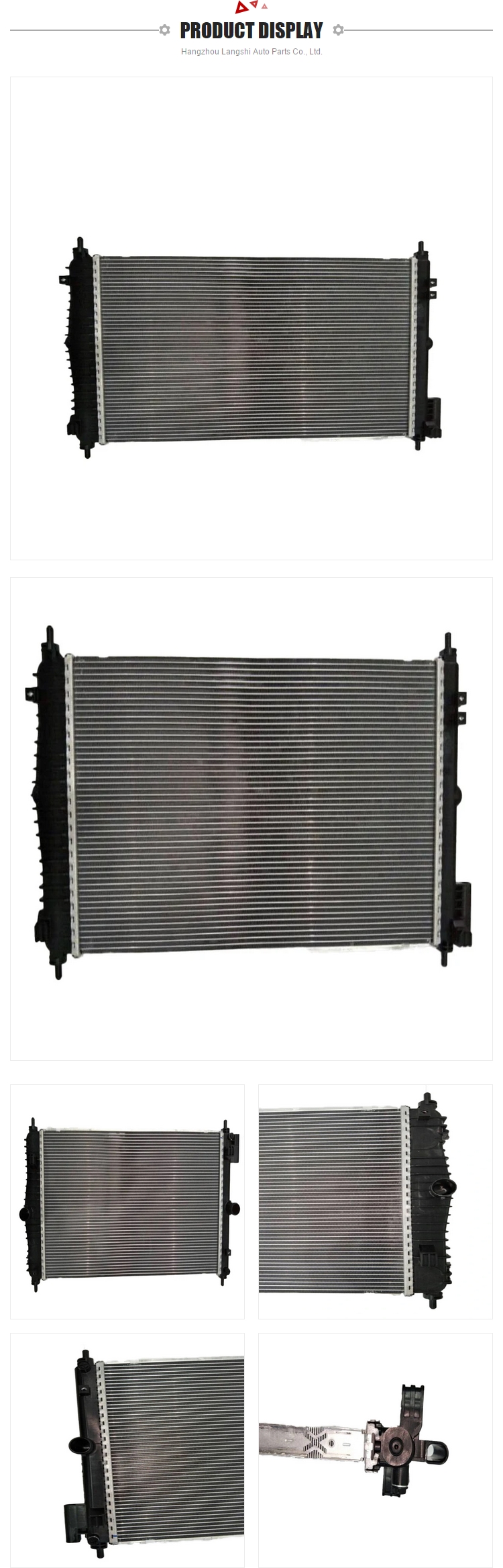 26229666 OE NO. Radiator for Chevrolet MONZA and Buick EXCELLE GX Manual Transmission