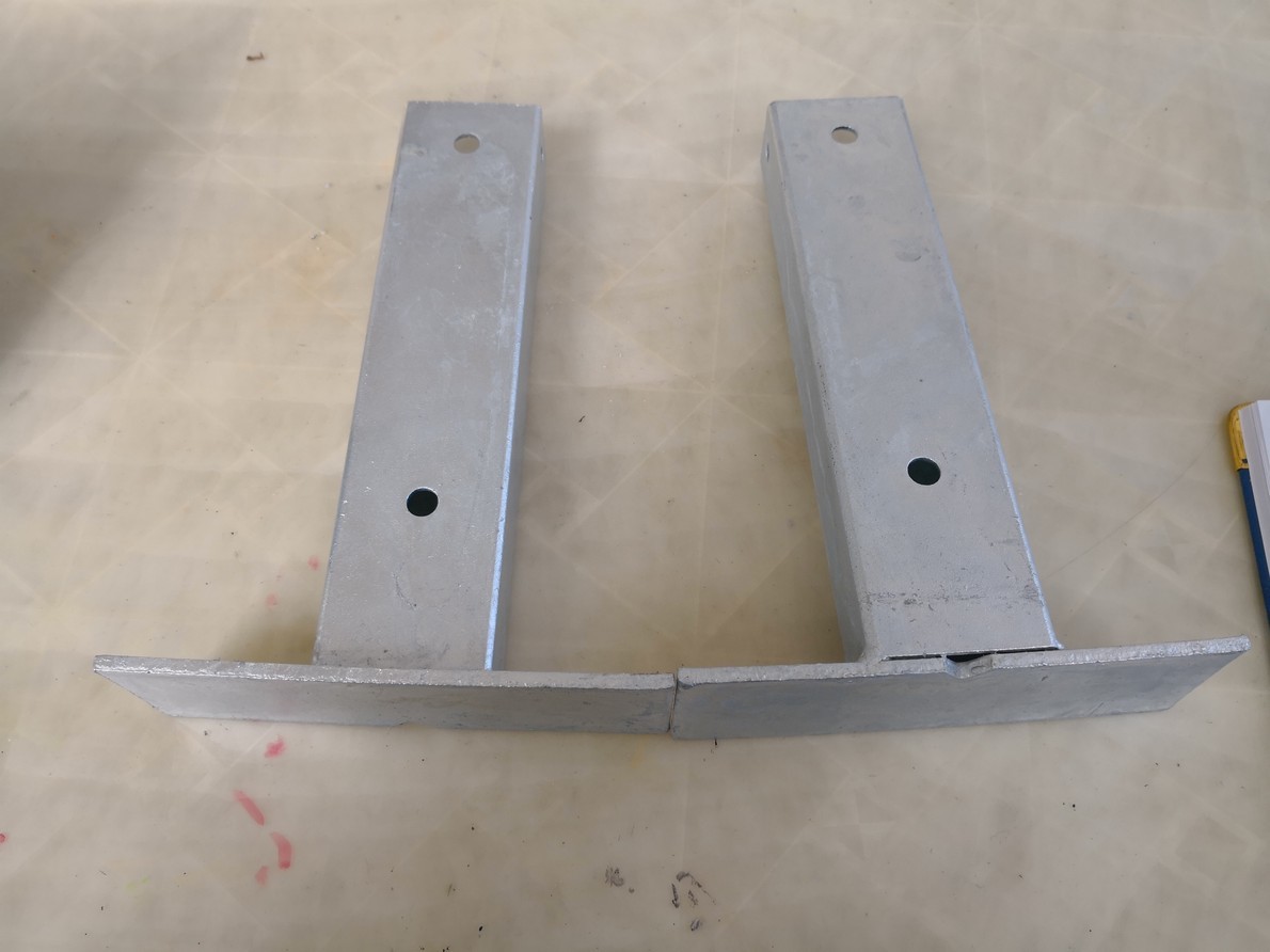 Q235 Hot Galvanized Bracket Welding Stamping Parts