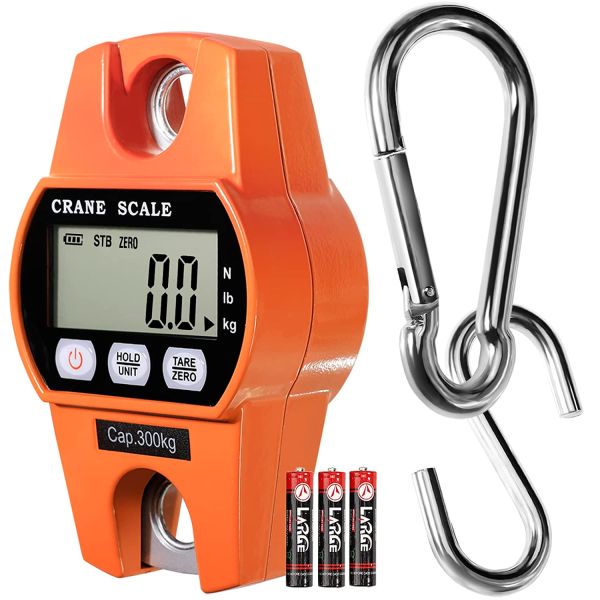 Customized ODM Support LCD Display Mini Digital Crane Scale for 300KG Luggage and Fishing