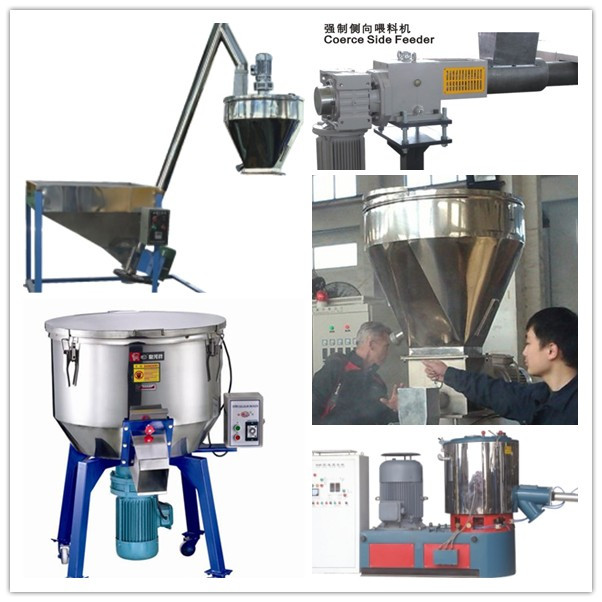 Double Screw Extruder Plastic Recycling Pellet Machine 100-1000kg / Hr Capacity