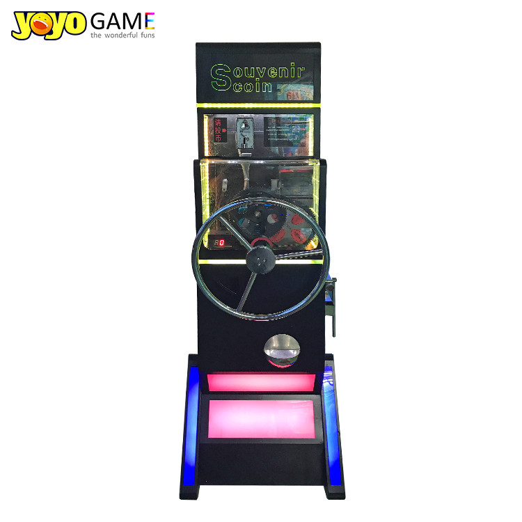 High Quality Souvenir Coin Press Machine Coin Operated Souvnier Coin DIY Game Machine For Tourist Attractions