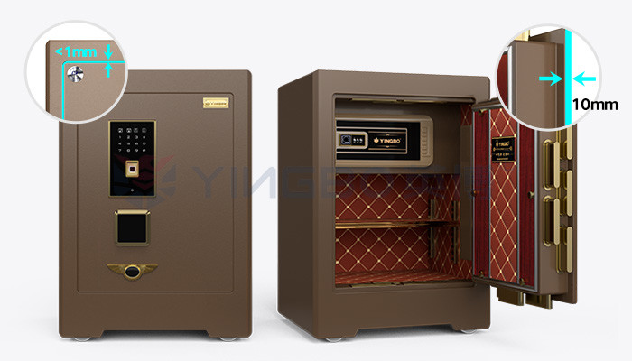 H580mm Solid Steel Luxury Smart Safe Box For Security YB/ZY-58