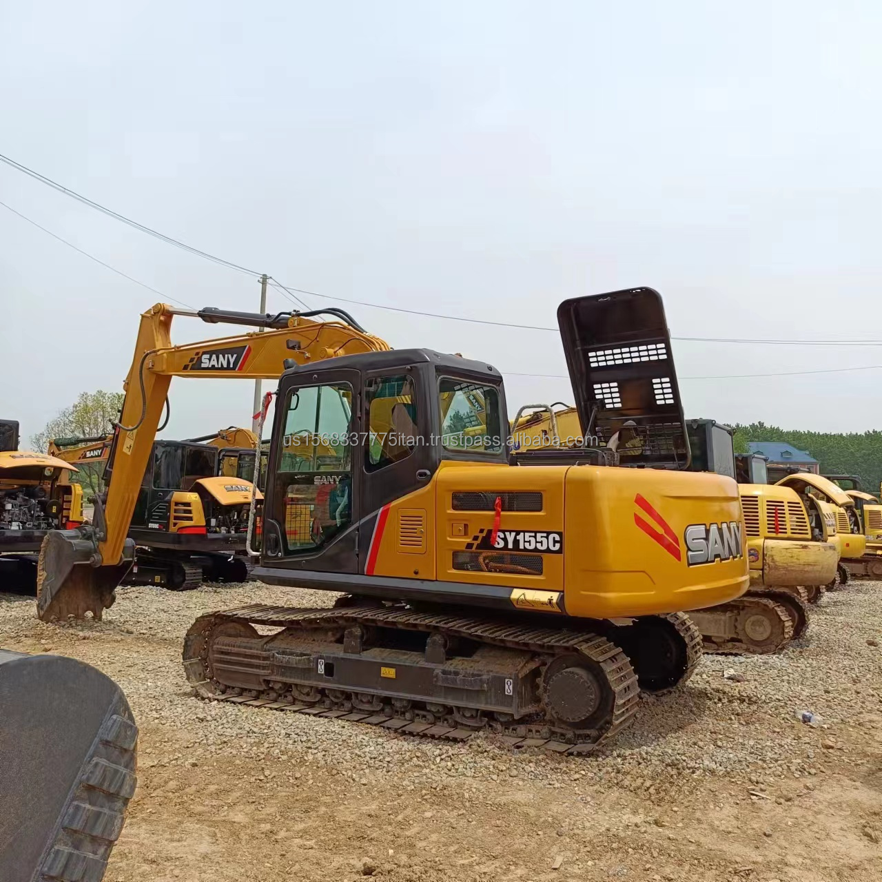 Sany SY135C Excavator 2016 Year Excellent Condition Durable 0-2000 Working Hours