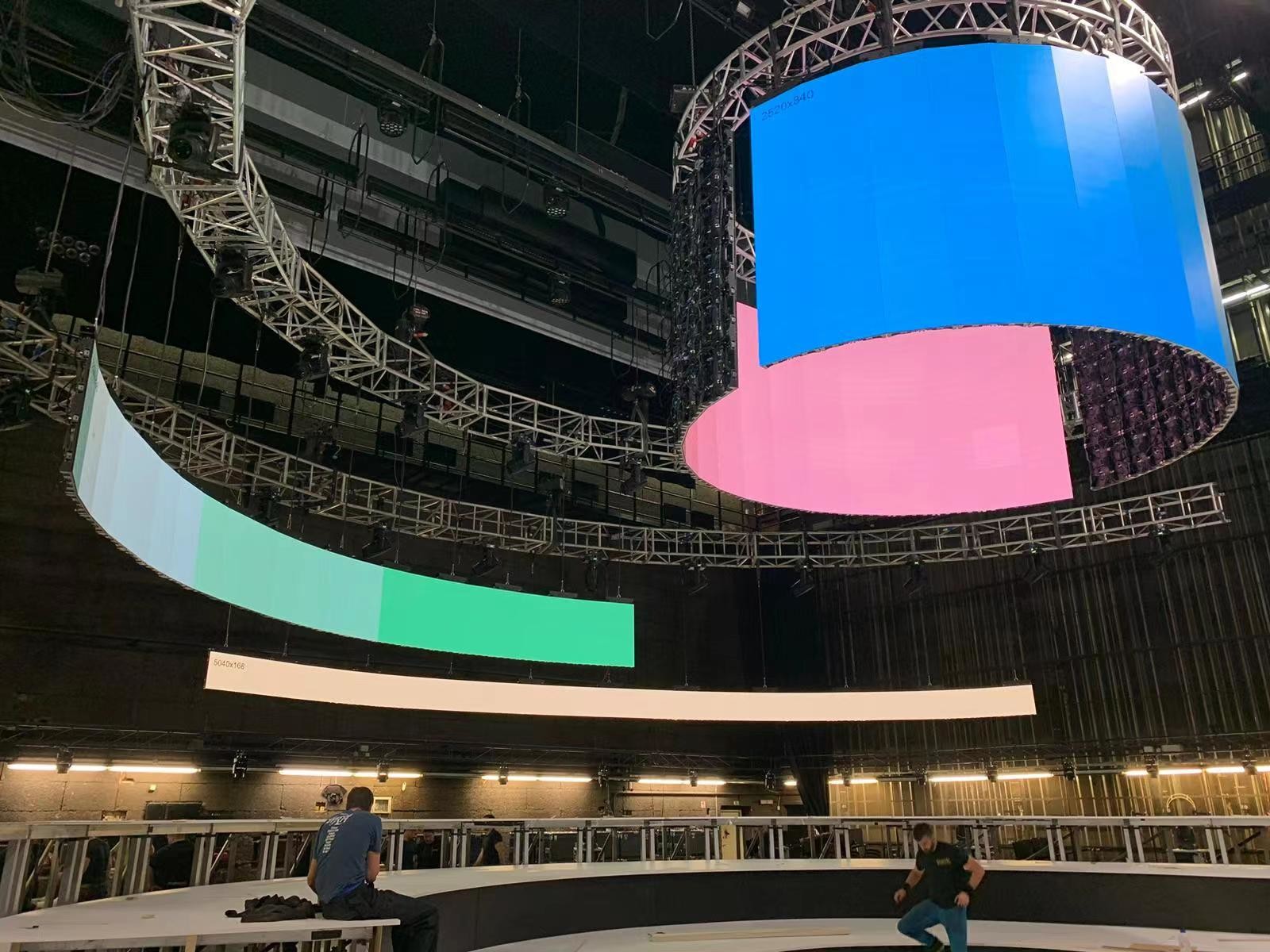 Alisen Led Video Screen Hire P2.9 P3.9 500x1000mm Size
