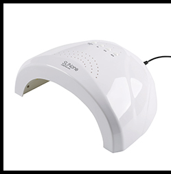 Swing Arm Dimmable Aluminum LED Touch Switch Manicure Table Lamp With Floor