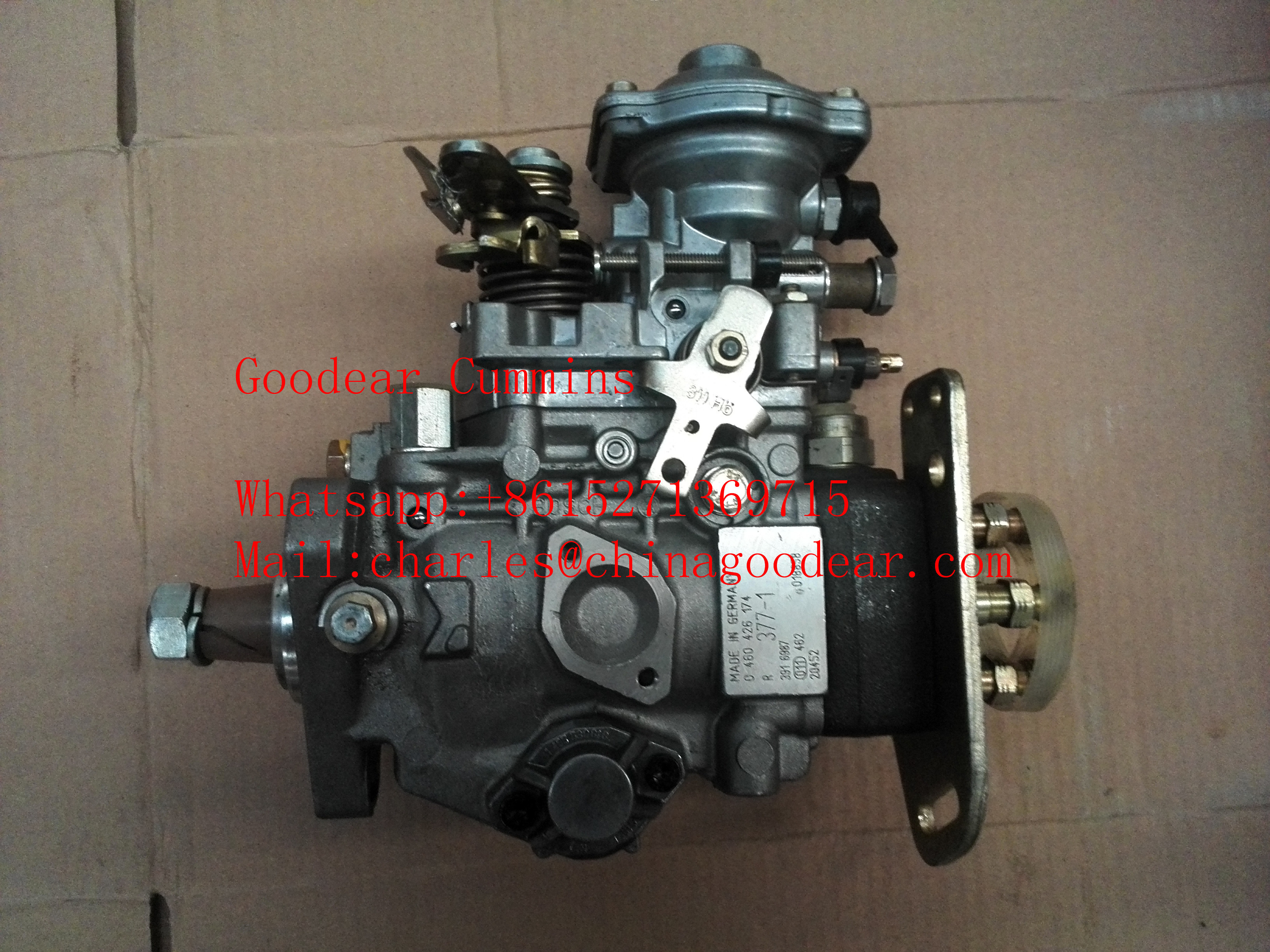 Dongfeng 6BT diesel engine fuel injection pump 3960900/3916987