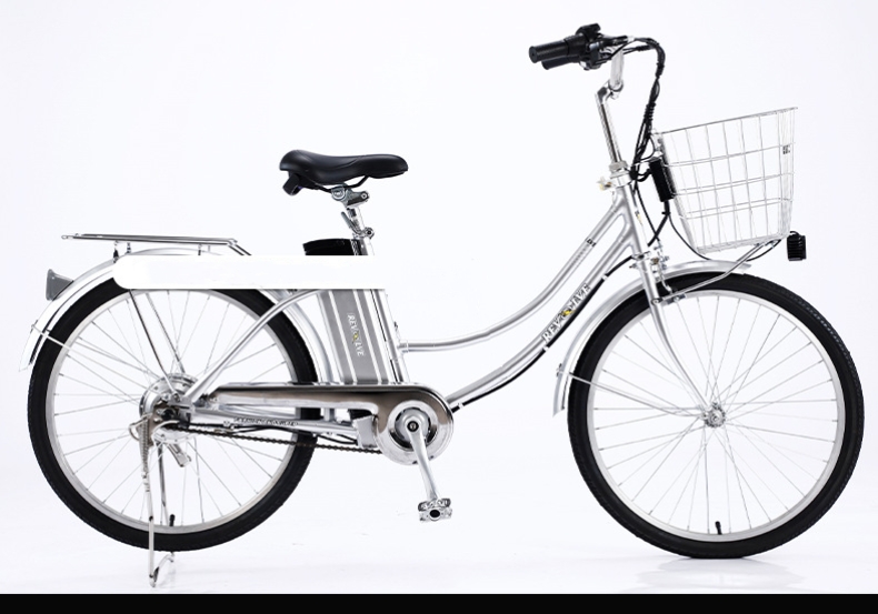 48V 250W Motor Electric Bike Step Through Frame 8Ah / 10Ah Lithium Battery