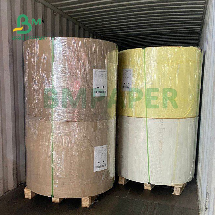  240gsm + 15 PE Cup Stock Paper Board For Beverage Cup Good Stiffness 70mm 85mm