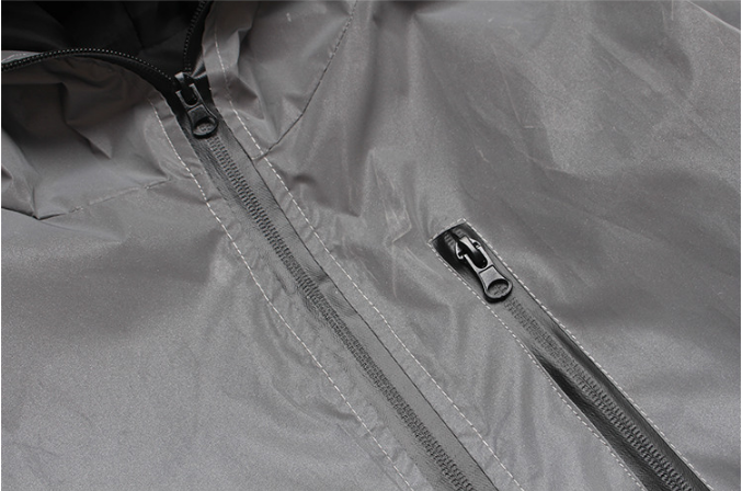 Young People Mens Reflective Jacket Outdoor Soft Shell Plain Color Thin Design