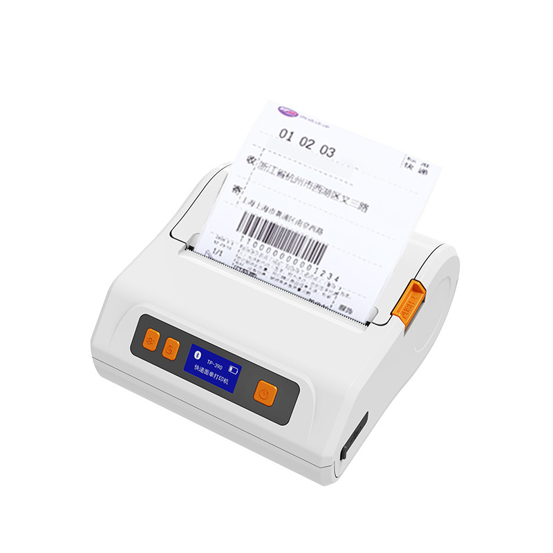 2-3 inch Portable Handheld Thermal Label Maker BT Barcode QR Code Sticker Plus 3 Rolls Blank White Label