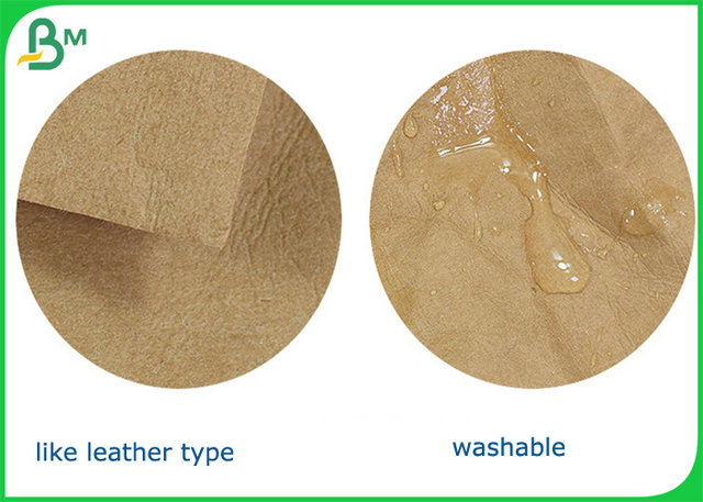0.55mm Thick High Strength Washable Kraft Paper For Red Wine bag