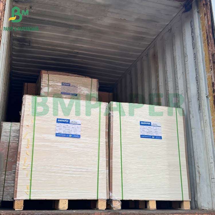 0.6MM 0.7MM Uncoated Absorbent Paper For Coasters Material 900 x 1194mm